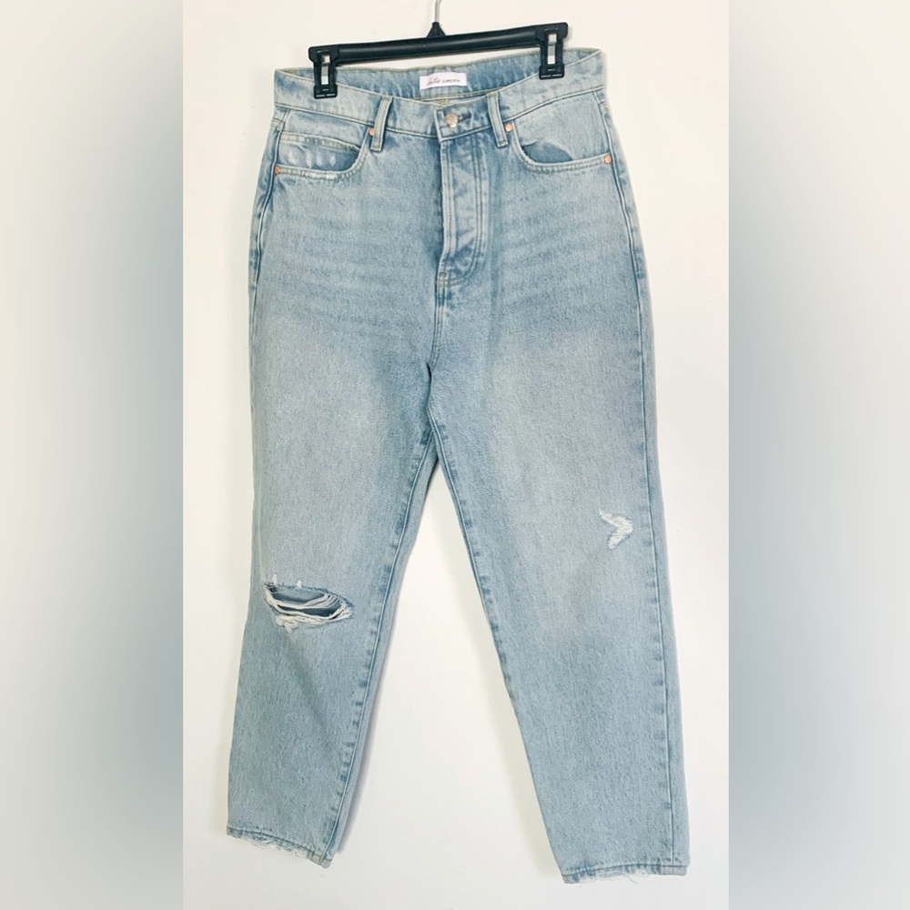 BETRO SIMONE High Rise Button Fly Mom Jeans 29